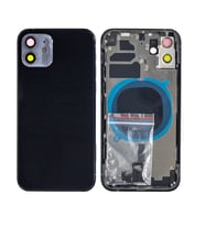 Apple iPhone 12 İle Uyumlu Boş Kasa (Siyah)