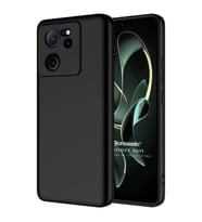 Microsonic Xiaomi Mi 13T Pro Kılıf Groovy Soft Koyu Yeşil (Siyah)