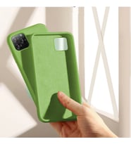 iPhone 12 (6.1) LANSMAN YENİ NESİL KILIF (Fıstık Yeşili)