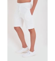 Erkek Regular Fit  Şort SPR24SR62 (Ekru)