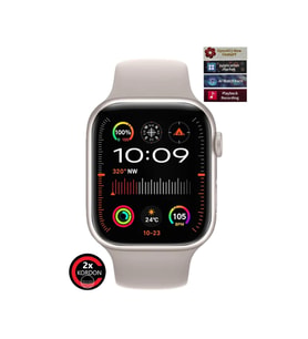 Watch 9 Pro Plus Multi Uyumlu Vidalı Titanyum Kasa Pusulalı 45mm Kilitli 2 Kordonlu Akıllı Saat (Gri)