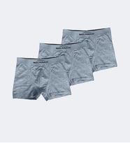 Malabadi 3 Lü Paket Erkek Çocuk Boxer 3M208 (Gri)