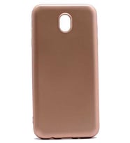 Samsung Galaxy J730 Pro Kılıf Soft Mat Premier Case (Gold)
