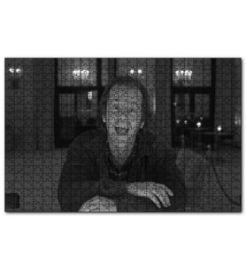 Cakapuzzle The Shining Jack Nicholson Gülüyor  Puzzle Yapboz MDF (Ahşap) (255 Parça)