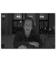 Cakapuzzle The Shining Jack Nicholson Gülüyor  Puzzle Yapboz MDF (Ahşap) (255 Parça)