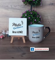 Müdür Yardımcısı Dekoratif Taş, Kupa Bardak Kırmızı Hediye Öğretmenler Günü Hediyesi (Model 9)
