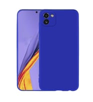 Galaxy A03 Kılıf Zore Premier Silikon Kılıf (Saks)
