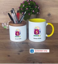 Ekonomist Kalemlik, Kupa Bardak T Kişiye Özel Hediye (Model 10)