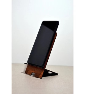 Kişiye Özel Telefon Tablet Tutucu Kendin Tasarla 5 ADET (Ceviz)