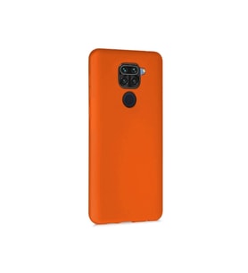 Xiaomi Redmi Note 9 LANSMAN YENİ NESİL KILIF (Neon Turuncu)