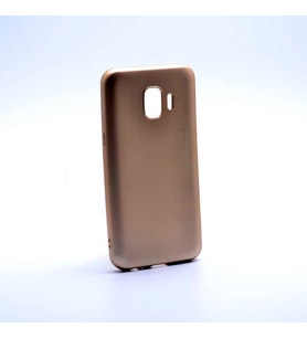 Samsung Galaxy J2 Core Kılıf Soft Mat Premier Case (Gold)