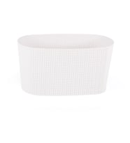 Omnipazar SO-SMLB Sümela Balkon Saksı 4,7 litre (Beyaz)