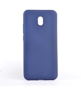 Xiaomi Redmi 8A Kılıf Soft Mat Premier Case (Lacivert)