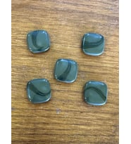 2X2 CM CAM AKITMA DESENLİ DELİKLİ DÜĞME 5 ADET (Haki)