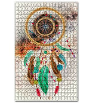 Cakapuzzle Rengarenk Düşkapanı Görseli Puzzle Yapboz MDF (Ahşap) (255 Parça)