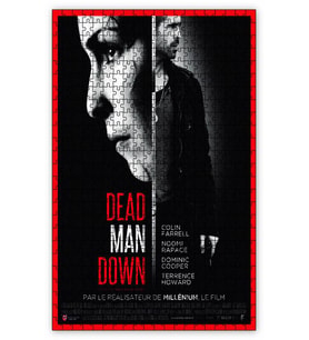 Cakapuzzle Dead Man Down 2013 Movie Poster Puzzle Yapboz MDF (Ahşap) (255 Parça)