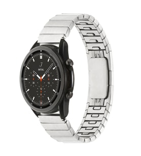 Galaxy Watch 46mm Zore KRD-82 22mm Metal Kordon (Gümüş)