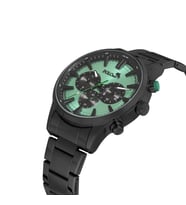Polo Air Klasik Metal Erkek Kol Saati PL-0976Ex (Siyah-Yeşil)