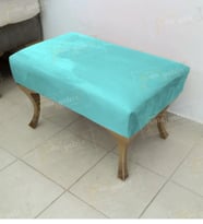 Puf Bench Orta Sehpa 75 cm (Turkuaz)