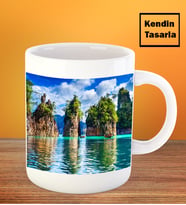 Kendin Tasarla  Kupa (Beyaz)