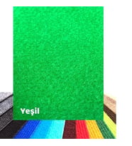 BEYLİNİ Halıfleks Zemin Yer Kaplama 3 mm Kalınlığında Rip Halı Duvardan Duvara Halıflex Organizasyon Davet (Yeşil)