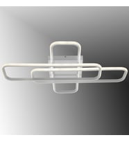 TT324-BY TT Aydınlatma 57 x 17 Profil Mat Beyaz 3 lü Plofonyer Led Avize (Çok Renkli)