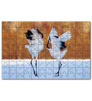 Cakapuzzle Japon Turna Dansı Görseli Puzzle Yapboz MDF (Ahşap) (500 Parça)
