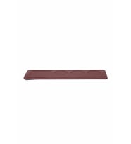 Bardak Altlığı Şişelik ve Çerezlik Masaüstü Coaster Bottle and Snack Holder Rainbow Vegan 9,5x42 cm (Bordo)