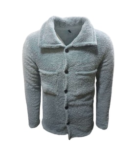 Mtn Erkek Peluş Çeket Sweatshirt St01538 - Açık Kahverengi (Turkuaz)