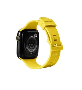 Apple Watch 7 41mm KRD-23 Silikon Kordon (Sarı)