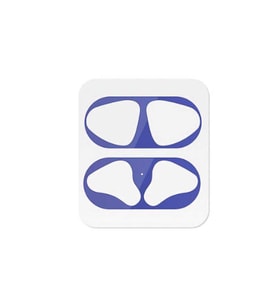 Apple Airpod 1. / 2. Nesil Kulaklık İçi Kir Toz Önleyici Sticker (Lacivert)