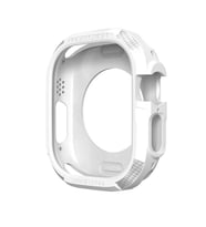 Apple Watch Ultra 49mm Silikon TPU Kasa Koruyucu Zore Watch Gard 17 (Beyaz)