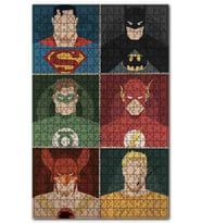Cakapuzzle Çizgi Film Kahramanları Görseli Puzzle Yapboz MDF (Ahşap) (500 Parça)