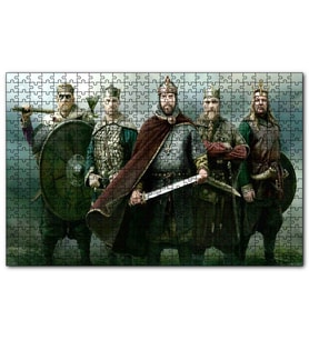 Cakapuzzle Britanyanın Toplam Savaş Destanı Görseli  Puzzle Yapboz MDF (Ahşap) (1000 Parça)