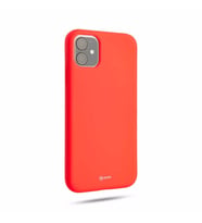 iPhone 11 Orijinal Roar Şoklara Dayanıklı Pürüzsüz Silikon Kılıf (Kırmızı)