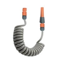 Plasyay Spiral Yıkama Sulama Hortumu ve Lans Başlıklı Tam Set 1.5 Metre (Gri)