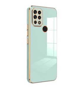 Microsonic TECNO Pova Kılıf Olive Plated Siyah (Yeşil)