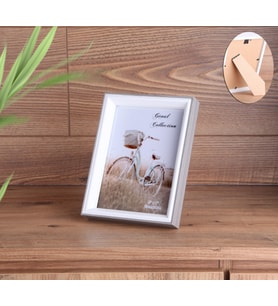 AHŞAP RESİM ÇERÇEVESİ 13x18 cm (Gri)