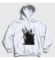 Presmono Unisex Beyaz Crank Jason Statham Kapüşonlu Sweatshirt 397063tt (Beyaz)