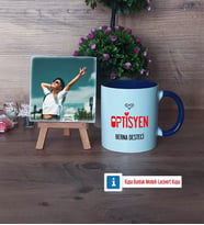 Optisyen Fotoğraflı Dekoratif Taş, Kupa Bardak Beyaz Hediye (Model 3)