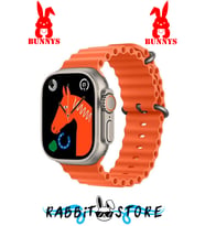 Akıllı Saat Poco M4 Uyumlu WATCH 8 Plus Konuşma Özellikli (Turuncu)