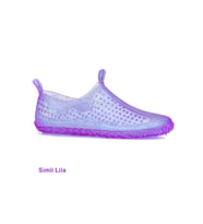 İmershoes Deniz Ayakkabı Kaymaz Taban Havuz Şeffaf Simli-Simsiz-Plaj 130 (Lila-Lila)