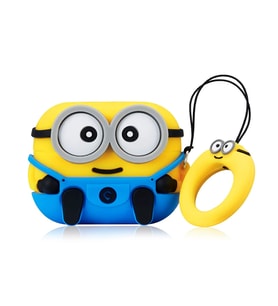 Microsonic AirPods Pro 2.Nesil Kılıf Cartoon Figürlü Silikon Crtn-Fgr-Avcd (Sarı)
