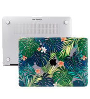 MacBook Pro Retina Kılıf HardCase A1425 A1502 2012/2015 Uyumlu Kılıf Flower01 (Haki-Yeşil)