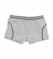 TUTKU 0133 ERKEK ÇOCUK LİKRALI BOXER 6 Adet  (Gri)