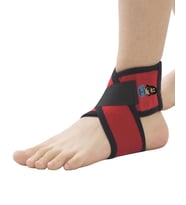 MORSA CYBERG® Çocuk Elastik Ayak Bilekliği (8 Bandajı) (Kırmızı)