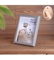 AHŞAP RESİM ÇERÇEVESİ 15x20 cm (Gri)