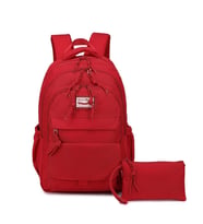 Smart Bags Sırt Çantası Okul Boyu Kalem Kutusu Hediyeli 3235 (Vişne)