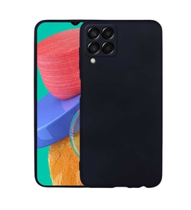 Galaxy M33 Kılıf Zore Premier Silikon Kılıf (Siyah)