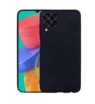 Galaxy M33 Kılıf Zore Premier Silikon Kılıf (Siyah)